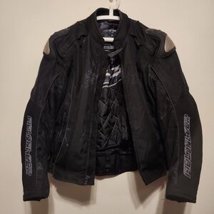 Black Performance Motorcycle Jacket